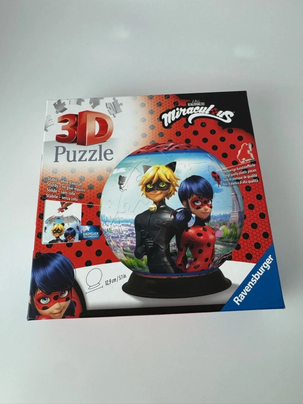 Ravensburger 111671 Miraculous 3D Puzzle 2020